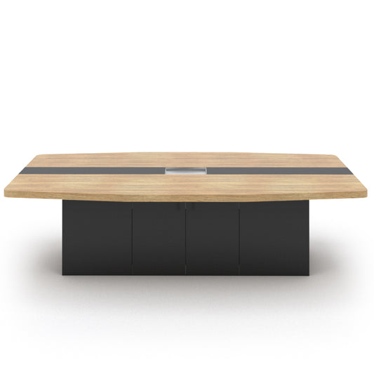 שולחן ישיבות רגל במה+דלתות+פס קישוט+קופסת תקשורת