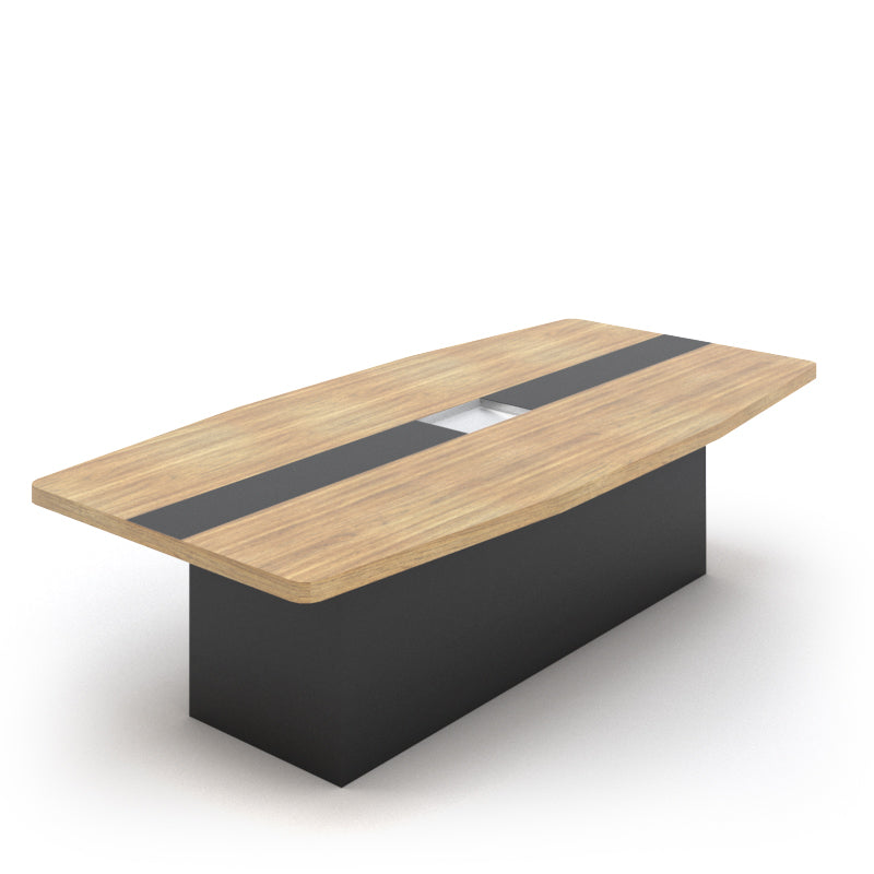 שולחן ישיבות רגל במה+דלתות+פס קישוט+קופסת תקשורת